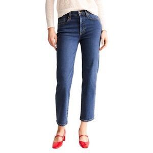 BODEN Mid Rise Cigarette Straight Ankle Crop Jeans